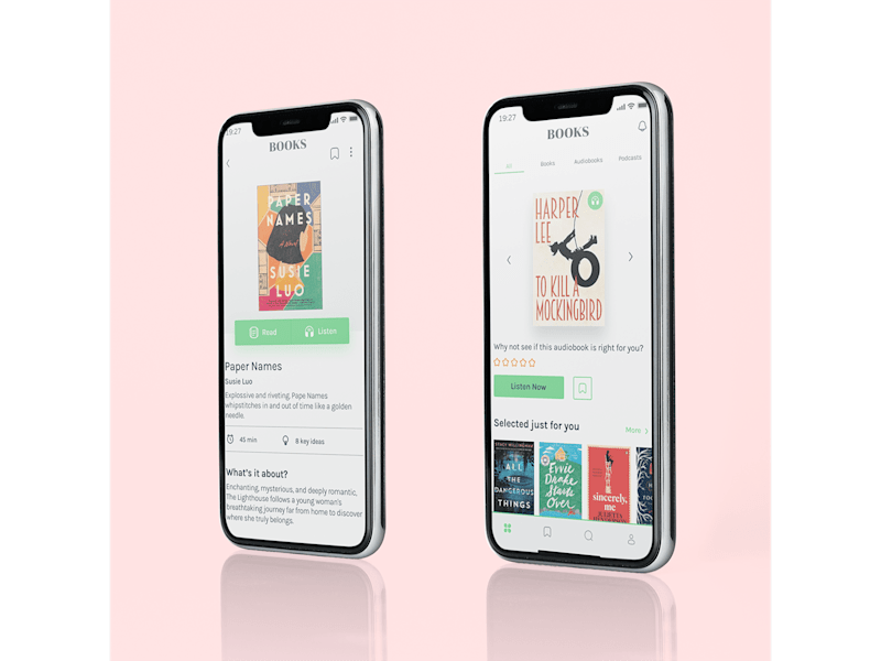 Cover image for Reading Book application