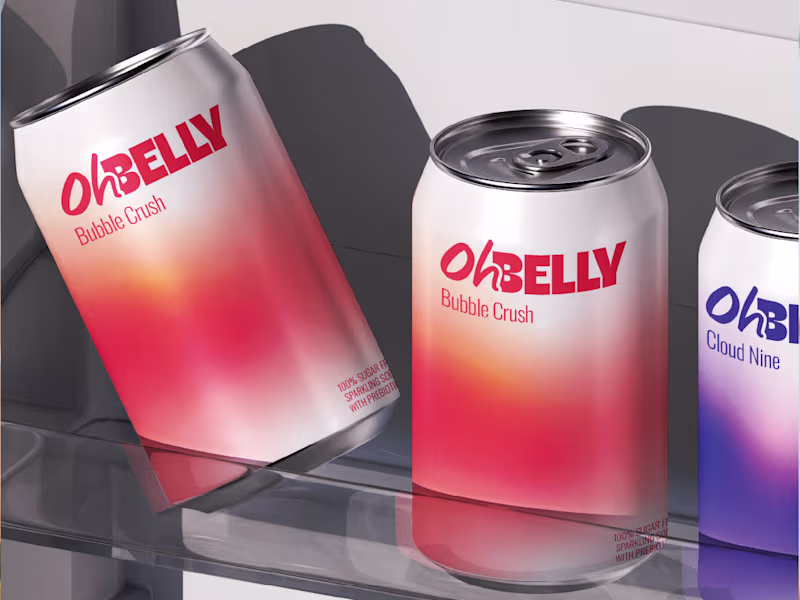Cover image for Oh Belly reimagines soda with lightness as the guiding princ...