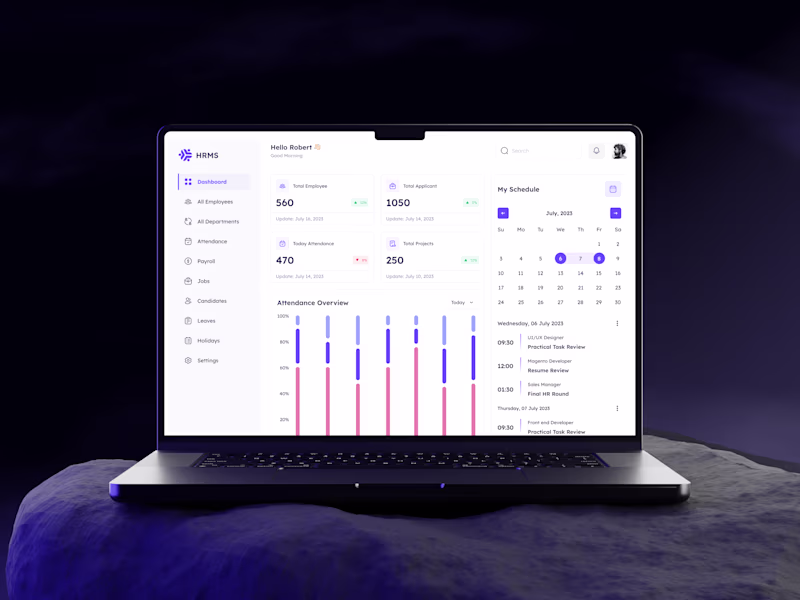 Cover image for HR Management Dashboard