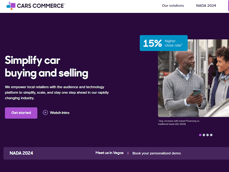 Cover image for Cars Commerce - Revolutionizing the Car Trading Experience