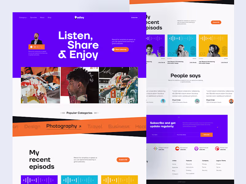 Cover image for Landing Page Design – High-Converting, Modern, and Responsive