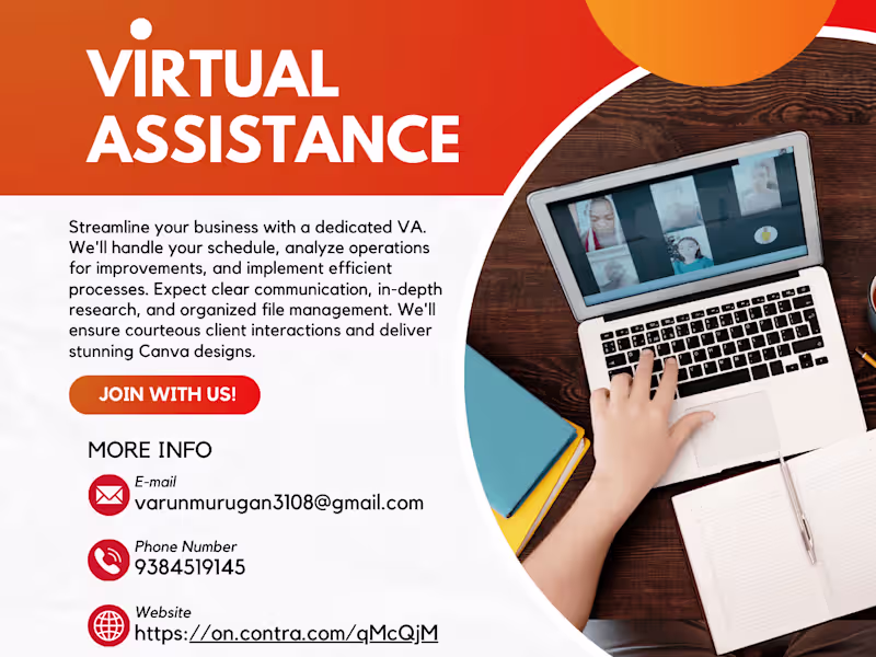 Cover image for Executive Virtual Assistance / Admin Support