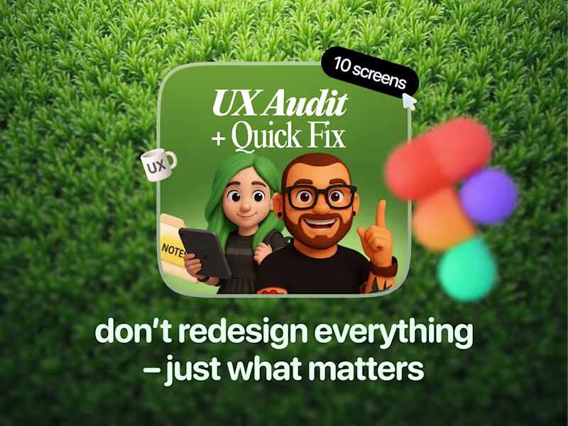 Cover image for Quick Web3 UX Audit (10 Screens) + 3 Key Screen Redesigns