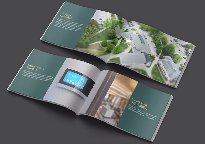 Cover image for Luxury Real Estate Brochure