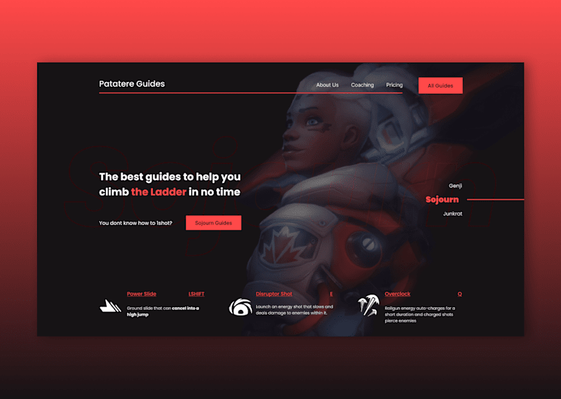 Cover image for Gaming Guides Landing Pages