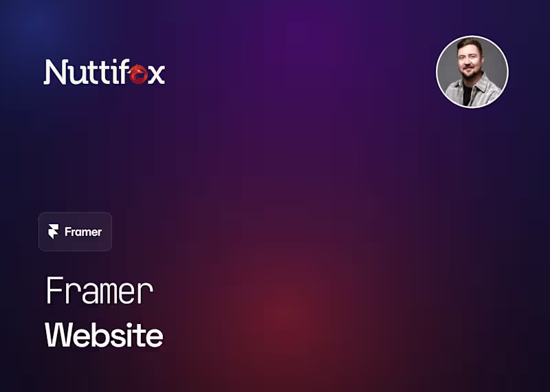 Cover image for Framer – Website Design & Build