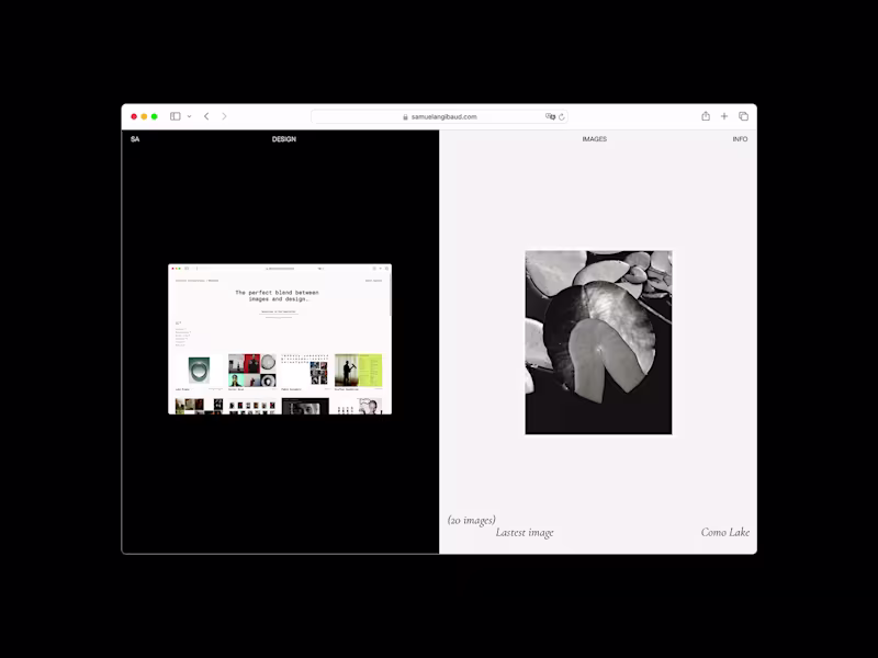 Cover image for Portfolio - Framer Website
