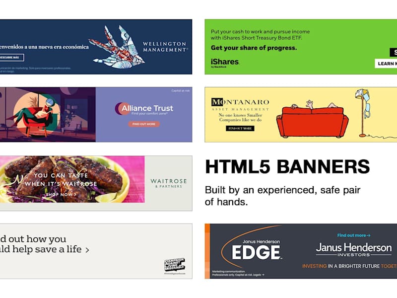 Cover image for HTML5 Banner Campaign