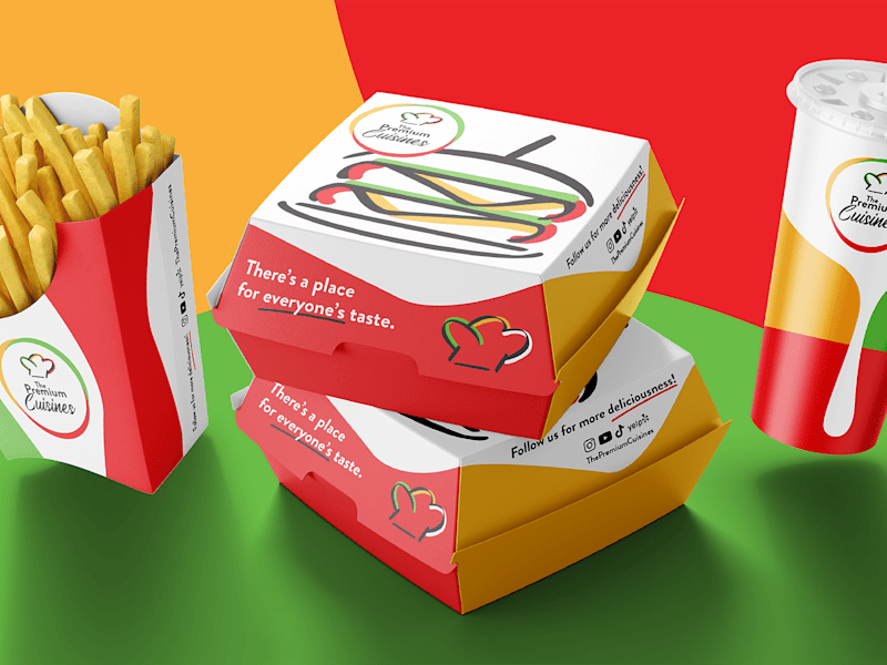 Cover image for The Premium Cuisines Visual Identity
