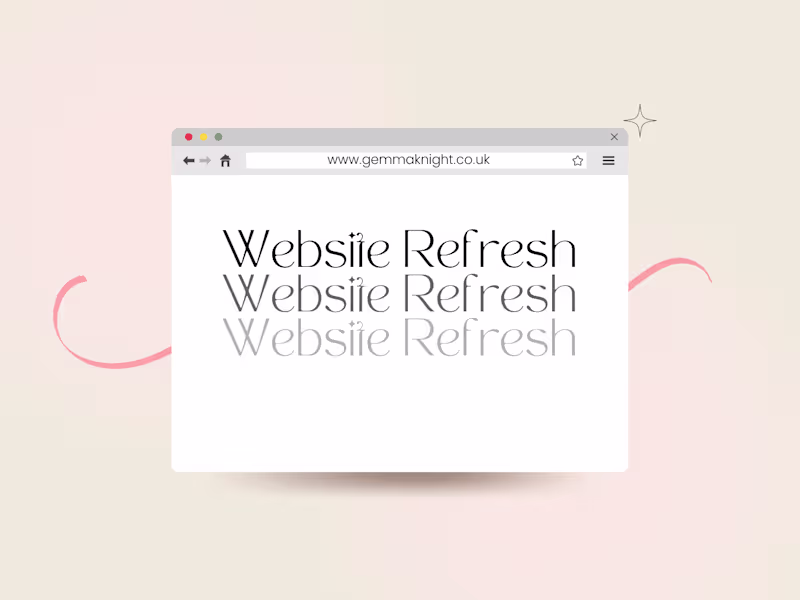 Cover image for Website Refresh