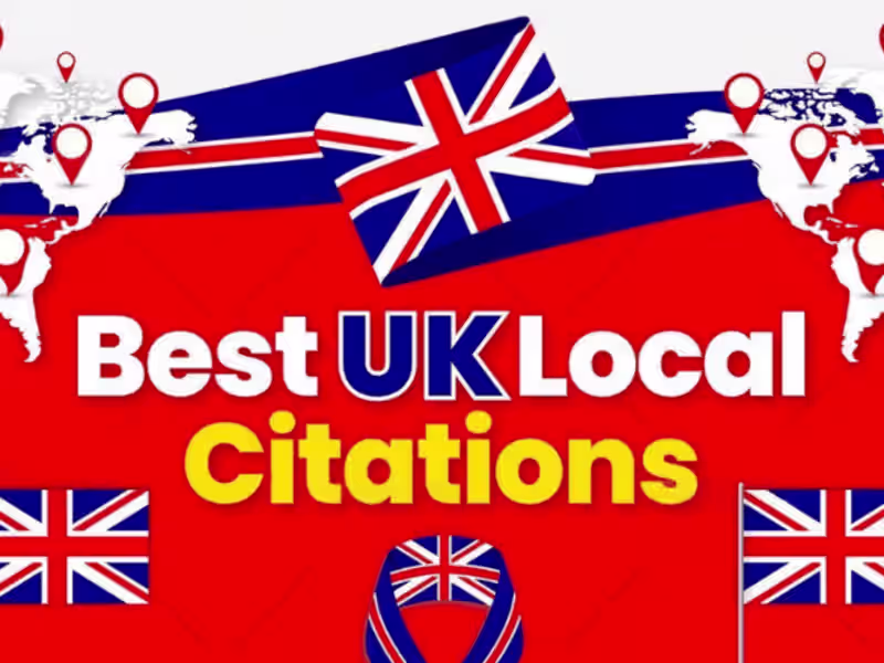 Cover image for UK England Scotland Wales Ireland SEO local citation directories