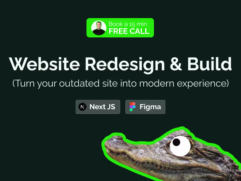 Cover image for Website Redesign & Build