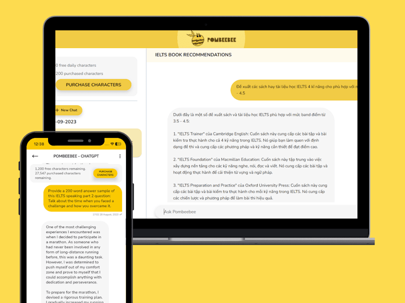 Cover image for Pombeebee - Learning buddy