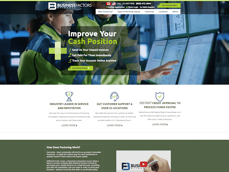Cover image for Business Factors | Invoice Factoring Company