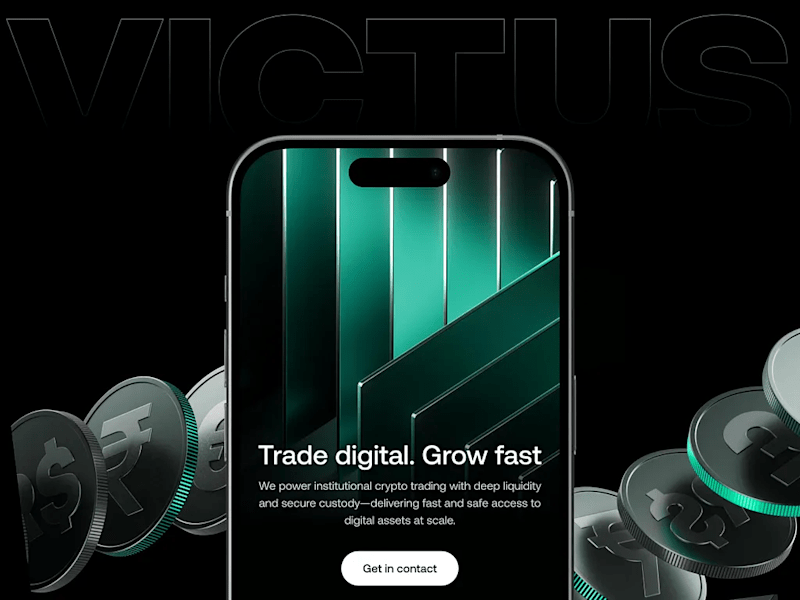 Cover image for Victus Global | Institutional Crypto Infrastructure Website