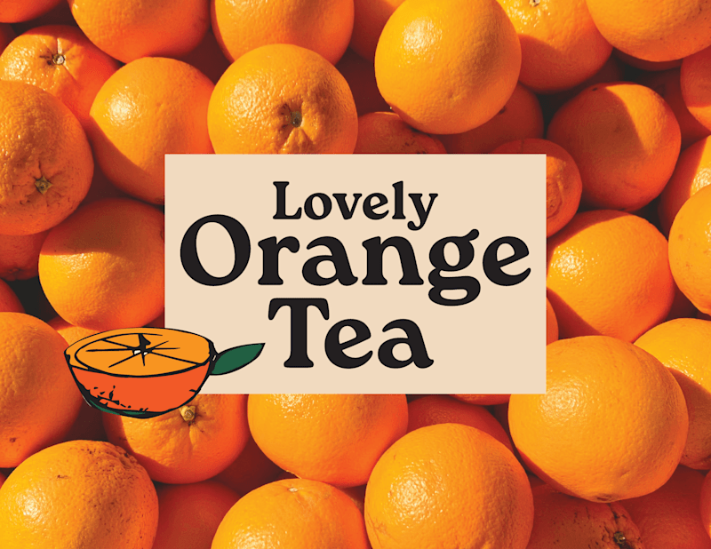 Cover image for Lovely Orange Tea