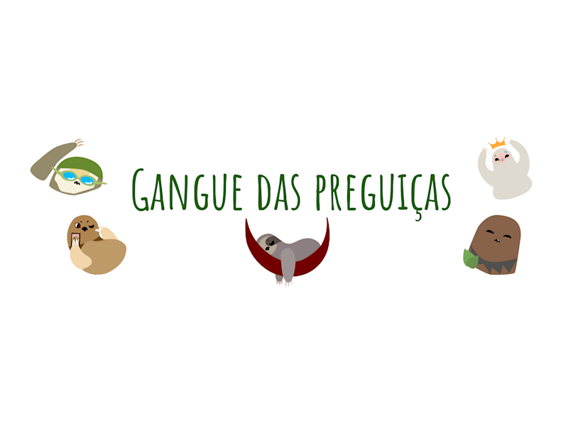 Cover image for Gangue das preguiças/ Sloth gang