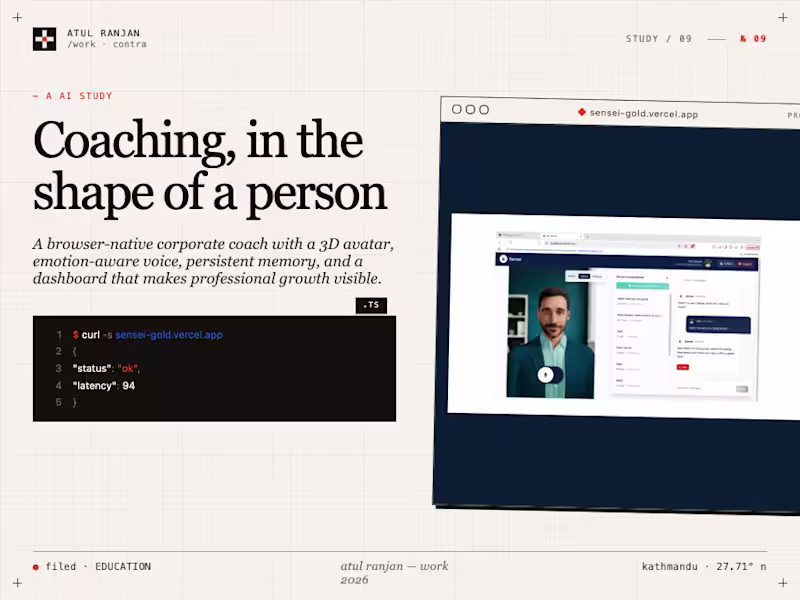Cover image for AI-Driven Corporate Coach Development