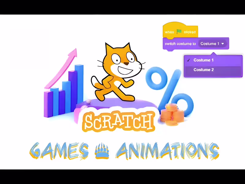 Cover image for I will design Games and Animations in MIT Scratch