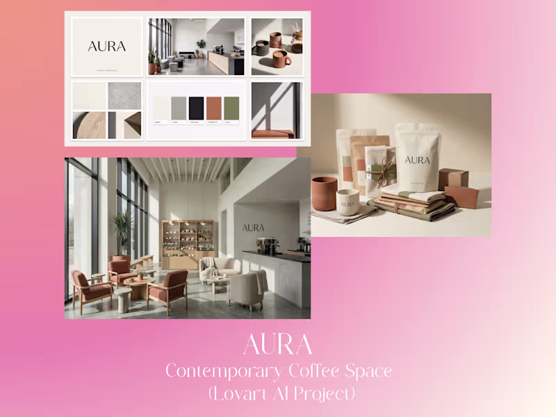 Cover image for AURA: Editorial Branding with Lovart AI