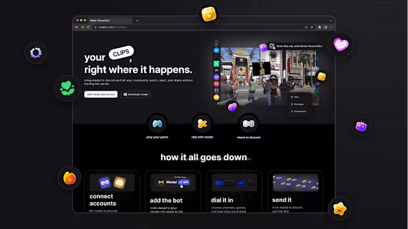 Cover image for Medal Discord Bot UX Design