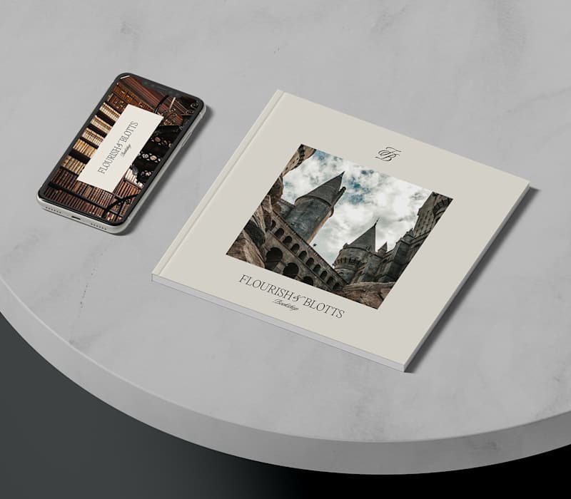 Cover image for Flourish and Blotts Bookseller 
