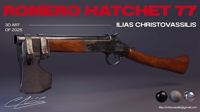 Cover image for Hardsurface Weapon