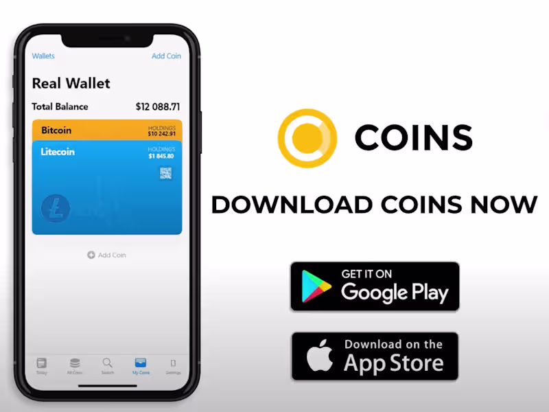 Cover image for COINS: One App For Crypto