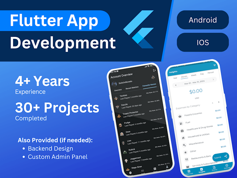 Cover image for Flutter App Development