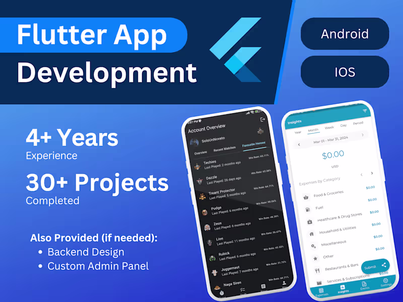Cover image for Flutter App Development