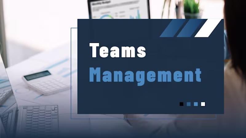 Cover image for Team Management & Delivery Support I help teams plan, organi...