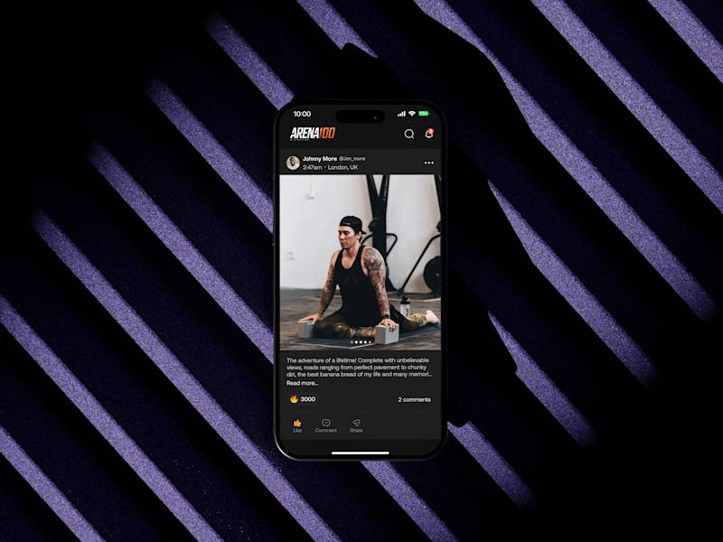 Cover image for Areana100- Hydrid fitness app