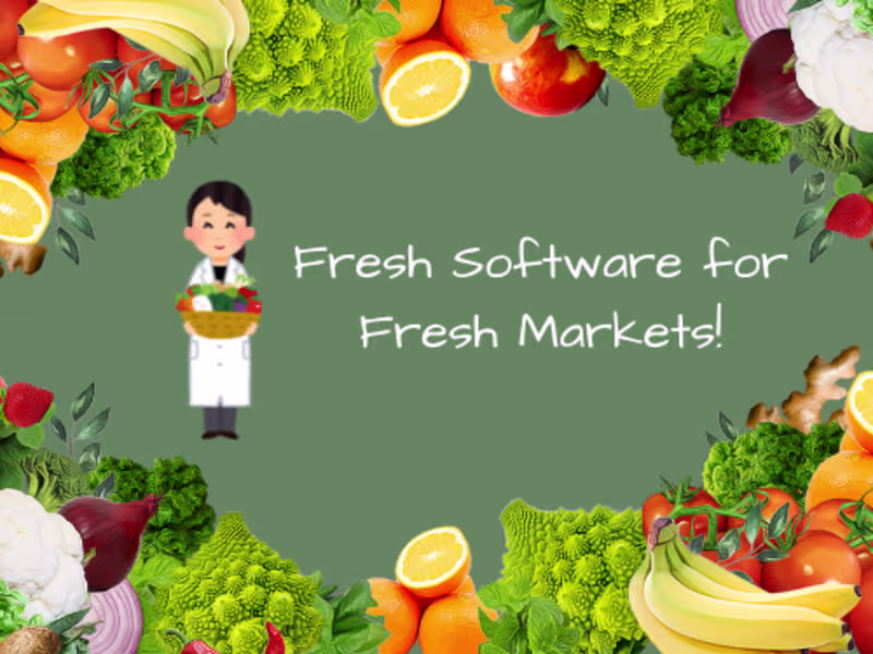 Cover image for Vegetable Market Management Software