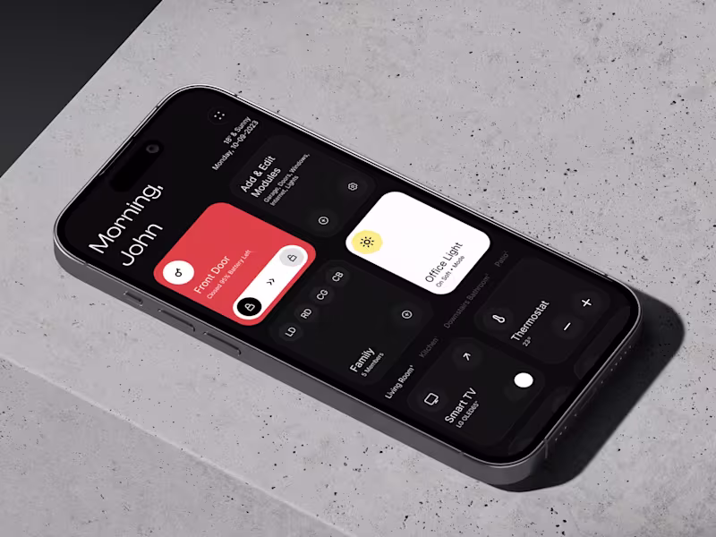 Cover image for SmartNest - Smart Home Mobile App
