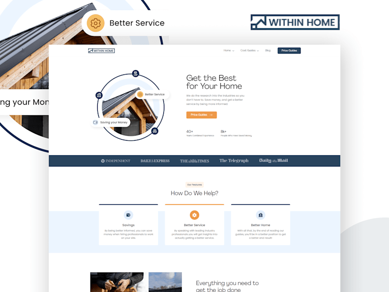 Cover image for WordPress Design & Development for Within Home