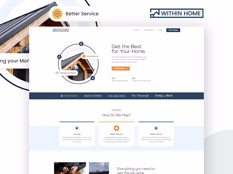 Cover image for WordPress Design & Development for Within Home