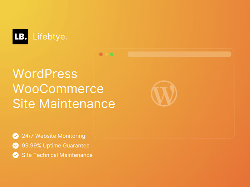 Cover image for WordPress Website Maintenance