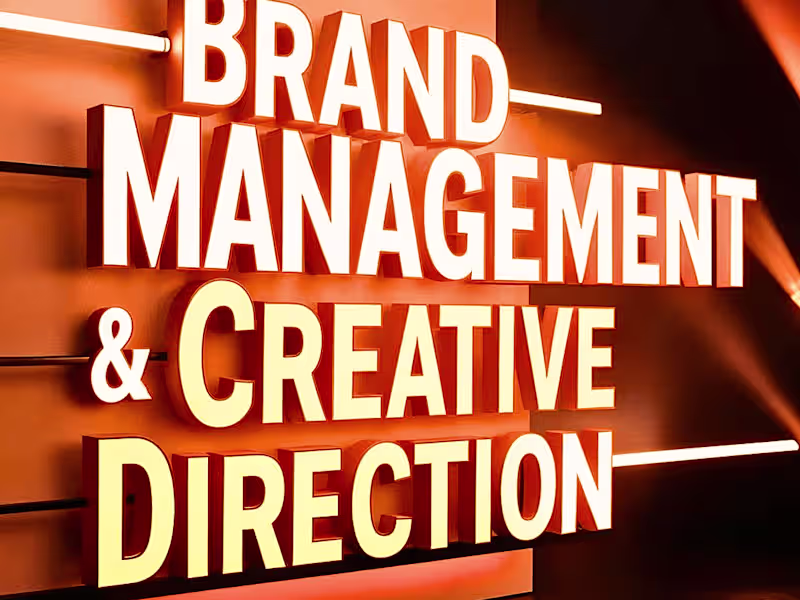 Cover image for Brand Management & Creative Direction