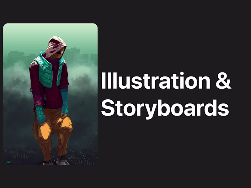Cover image for Illustration Work & Storyboards