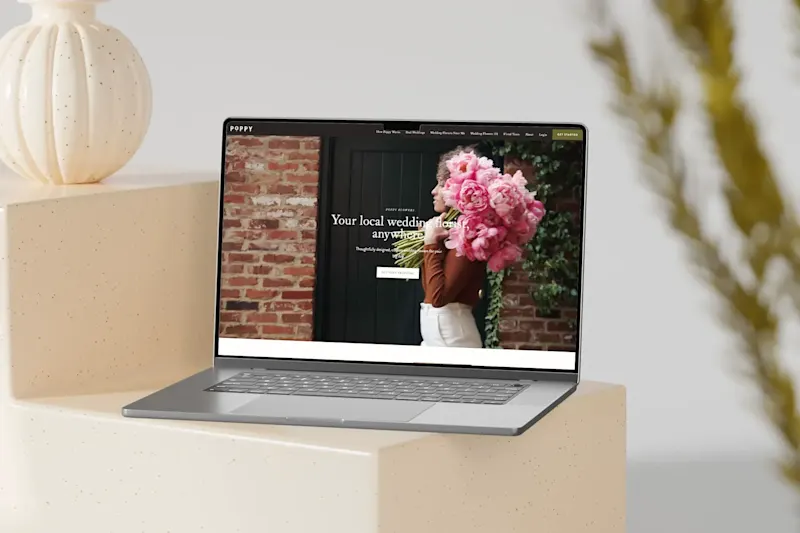 Cover image for Webflow Partner for Poppy Flowers, US's Largest Wedding Florist