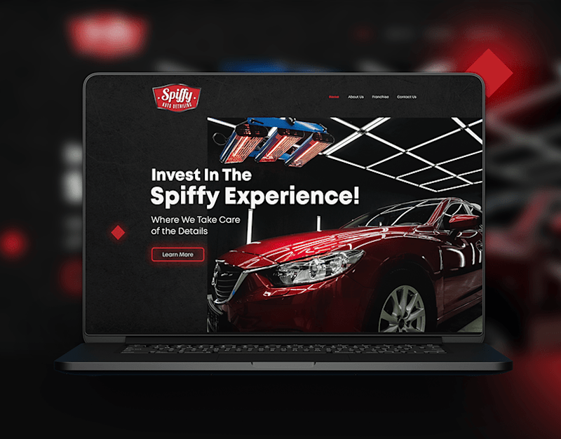 Cover image for Modern Website Design for Auto Detailing Franchise