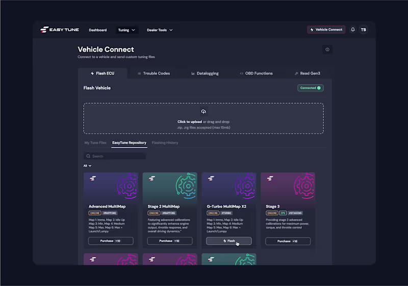 Cover image for Vehicle Custom Tuning Web App - Dealer Platform