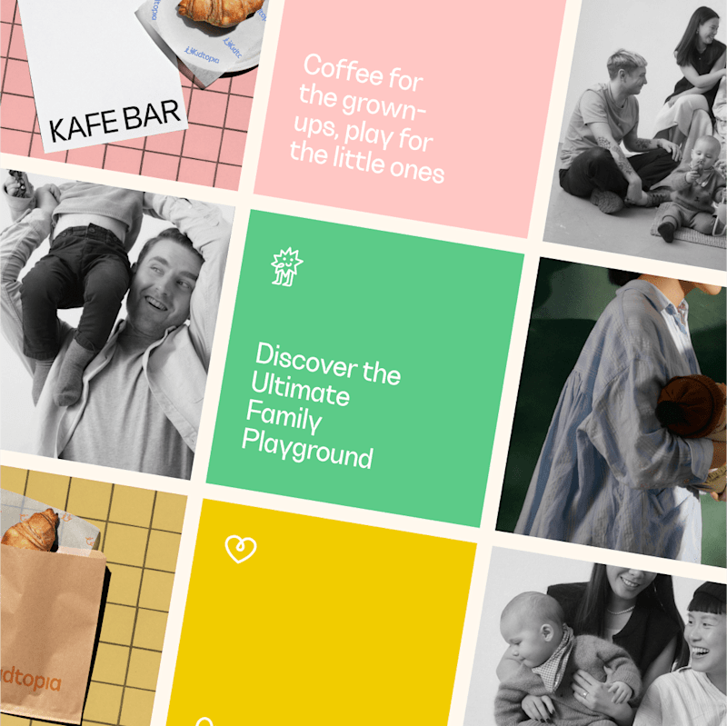 Cover image for Branding for Kidtopia / Coffee & Playground