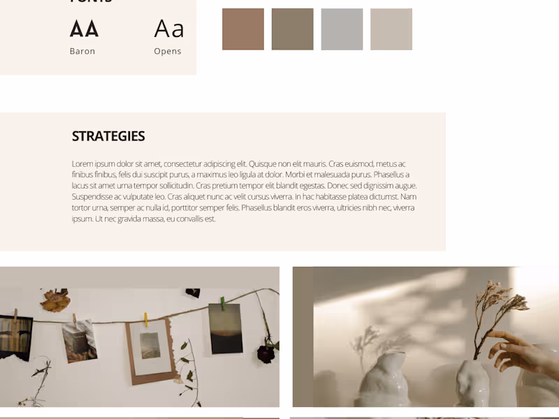 Cover image for Brand Identity Presentation