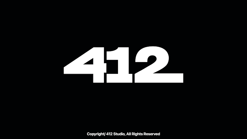 Cover image for 412Studio CV