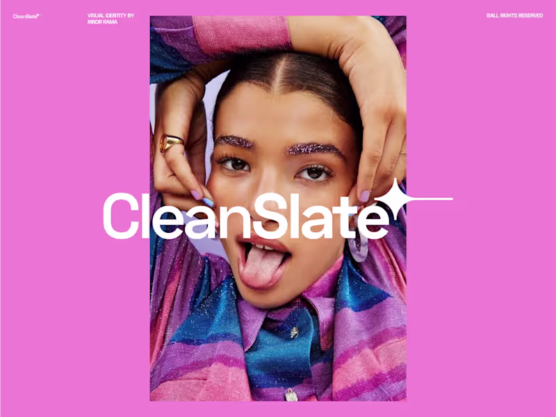 Cover image for CLEANSLATE LOGO/BRANDING IDENTITY