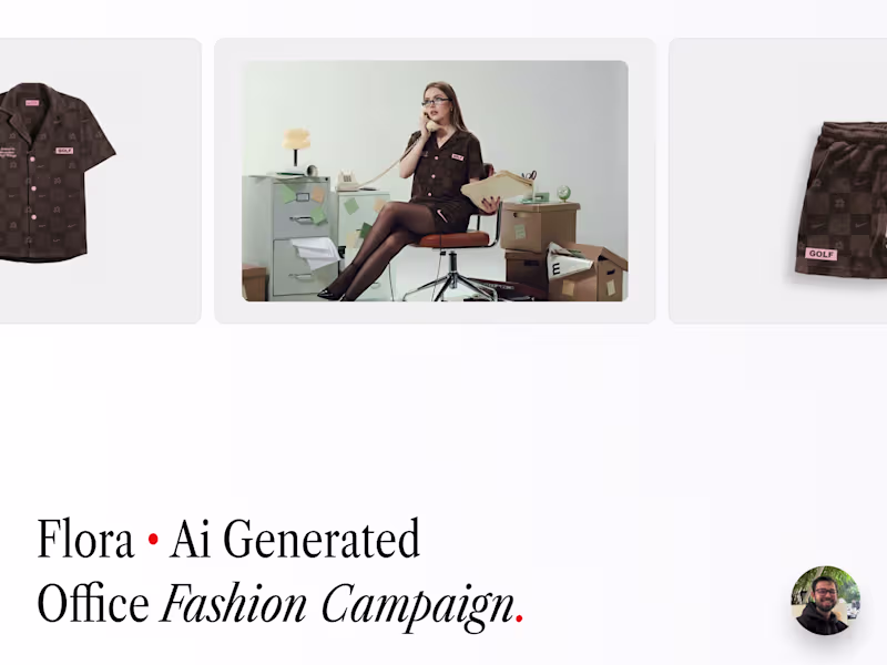 Cover image for Flora AI Fashion Campaign Development