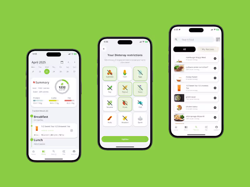 Cover image for NUTRILENS AI App: Custom Meals Generations 