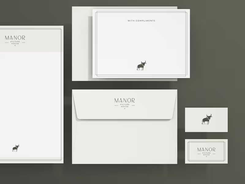 Cover image for Manor Picture House: Brand Design