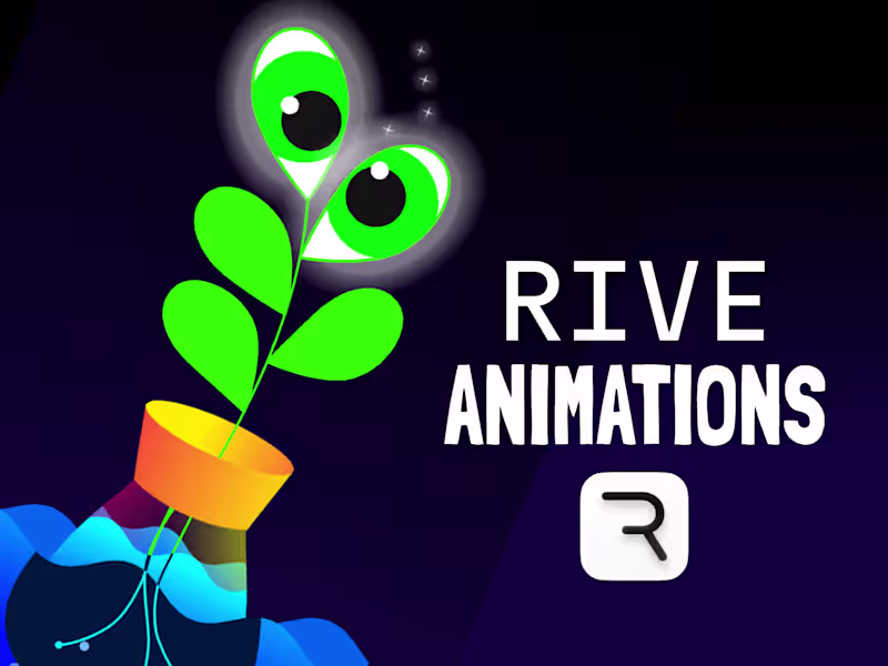 Cover image for Rive 2D Animations for Websites, Apps and More.